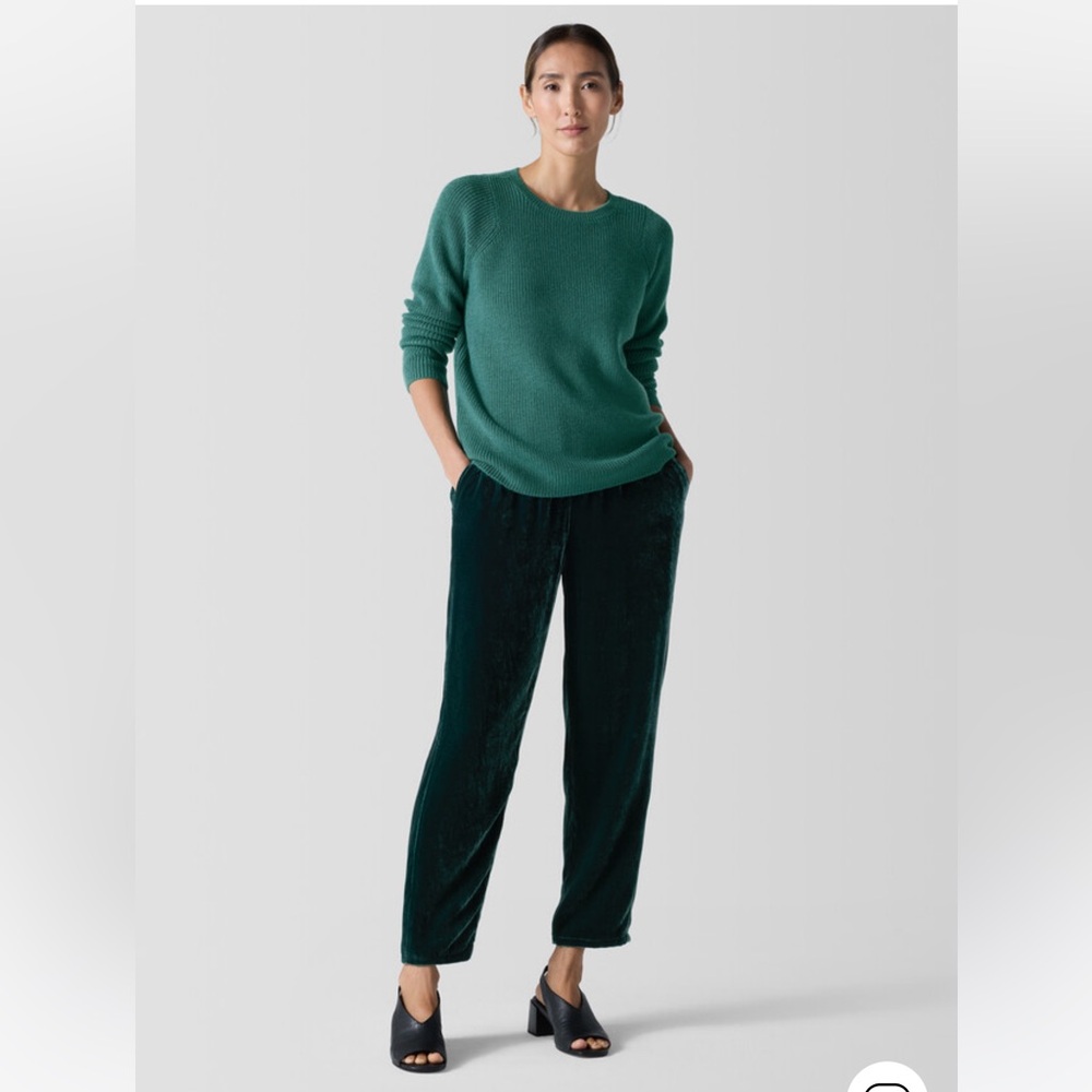 NWT EILEEN FISHER Velvet Tapered Pant